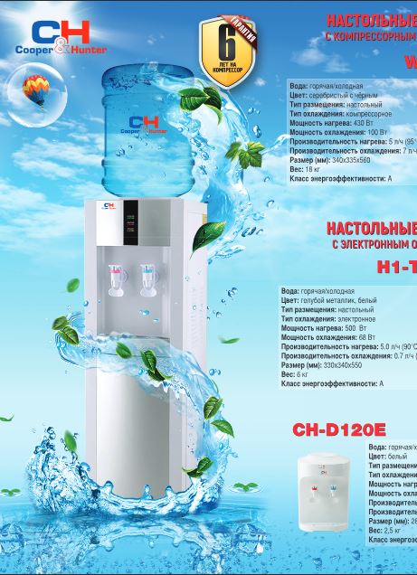 Кулеры для воды 2018