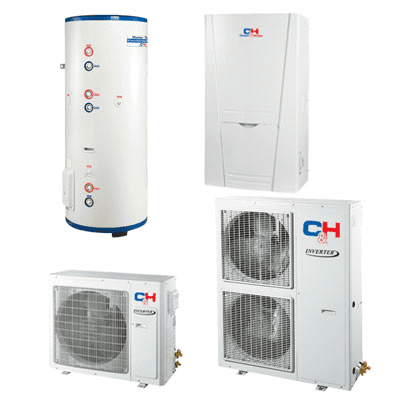 UNITHERM2 Тепловий насос для опалення/охолодження та гарячого водопостачання (R410A, INVERTER)